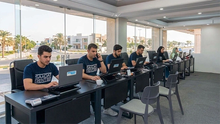 تیم سعادت رنت کیش